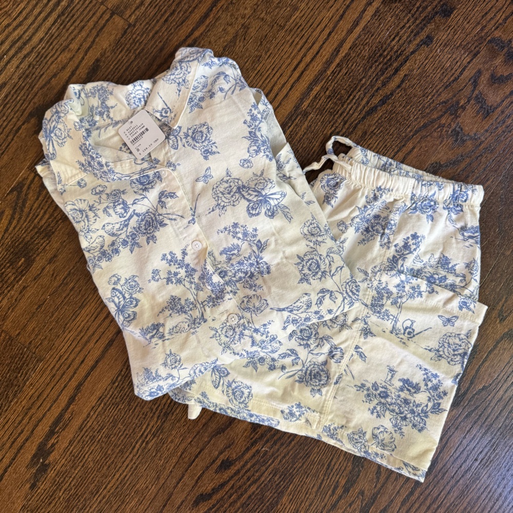 *SOLD* Free People Flannel Pajama Set